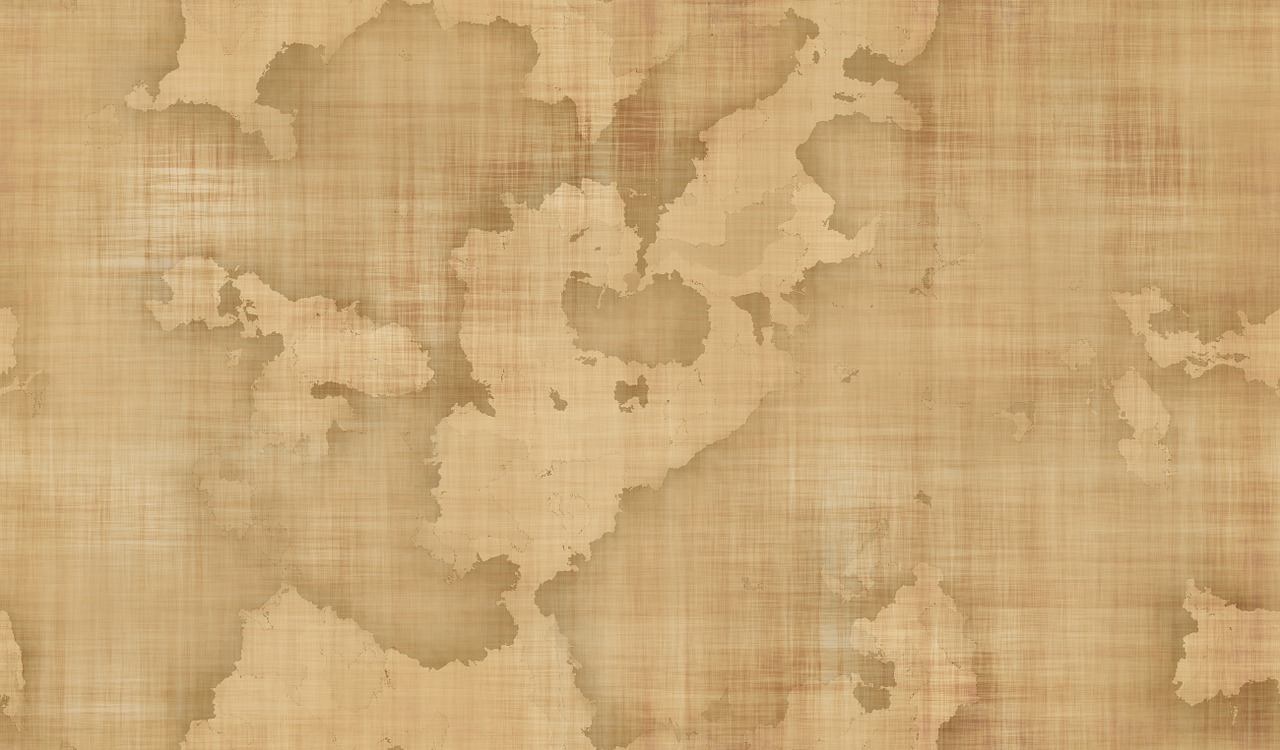 地图, 背景, 羊皮纸