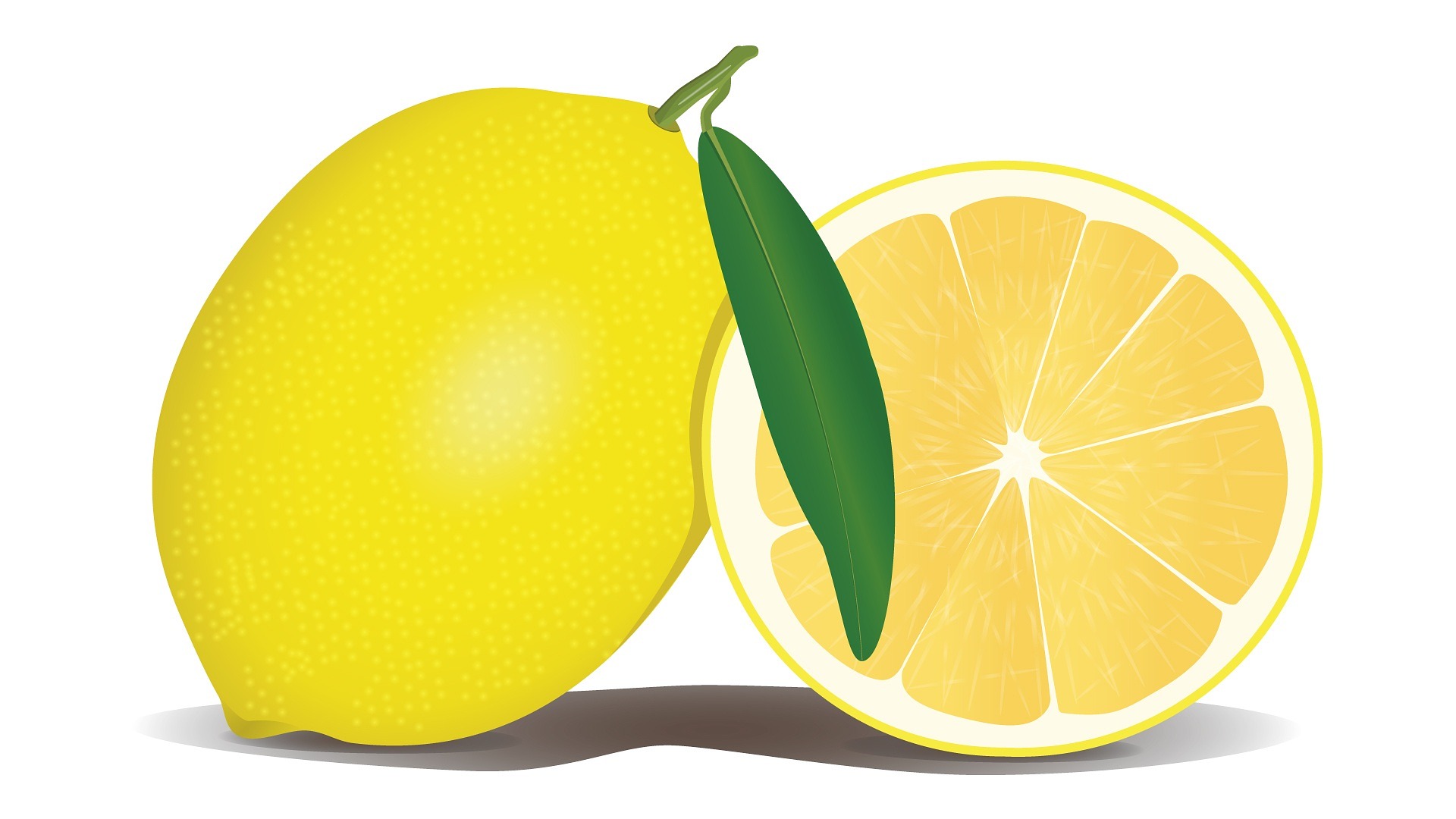 柠檬, 水果, 黄色
