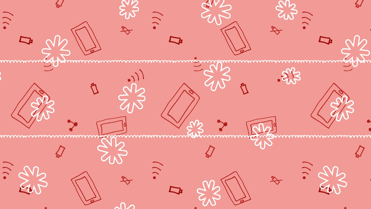粉红色, wifi, 电池