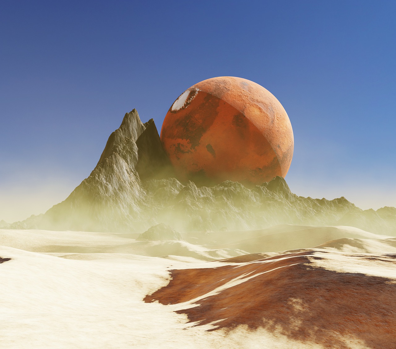 沙漠, 超现实主义, 火星