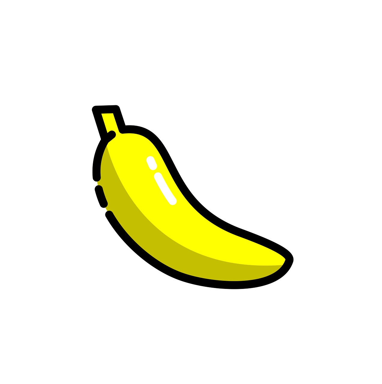 香蕉, 水果, 图标