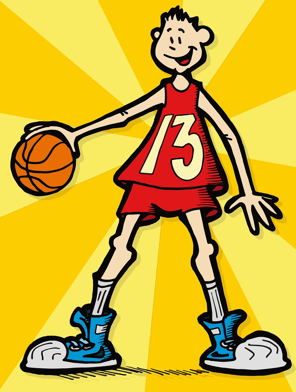 篮球, 球员, 运动