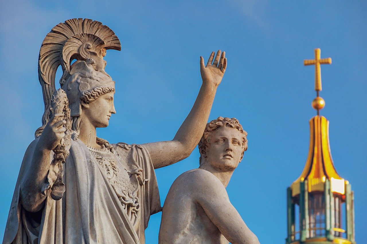 纪念碑, 雕塑, 希腊诸神的数字