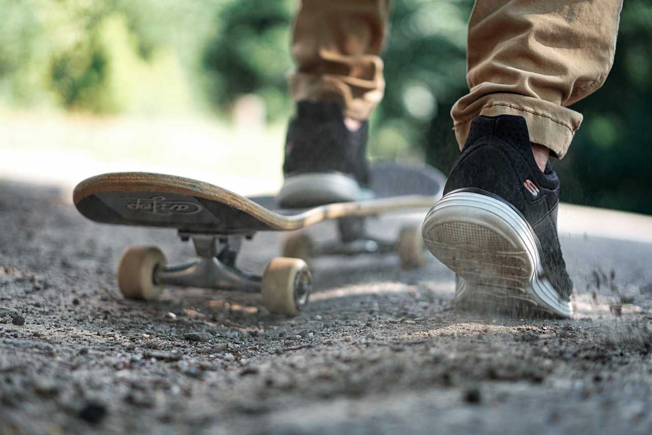 滑板, 鞋, 活动