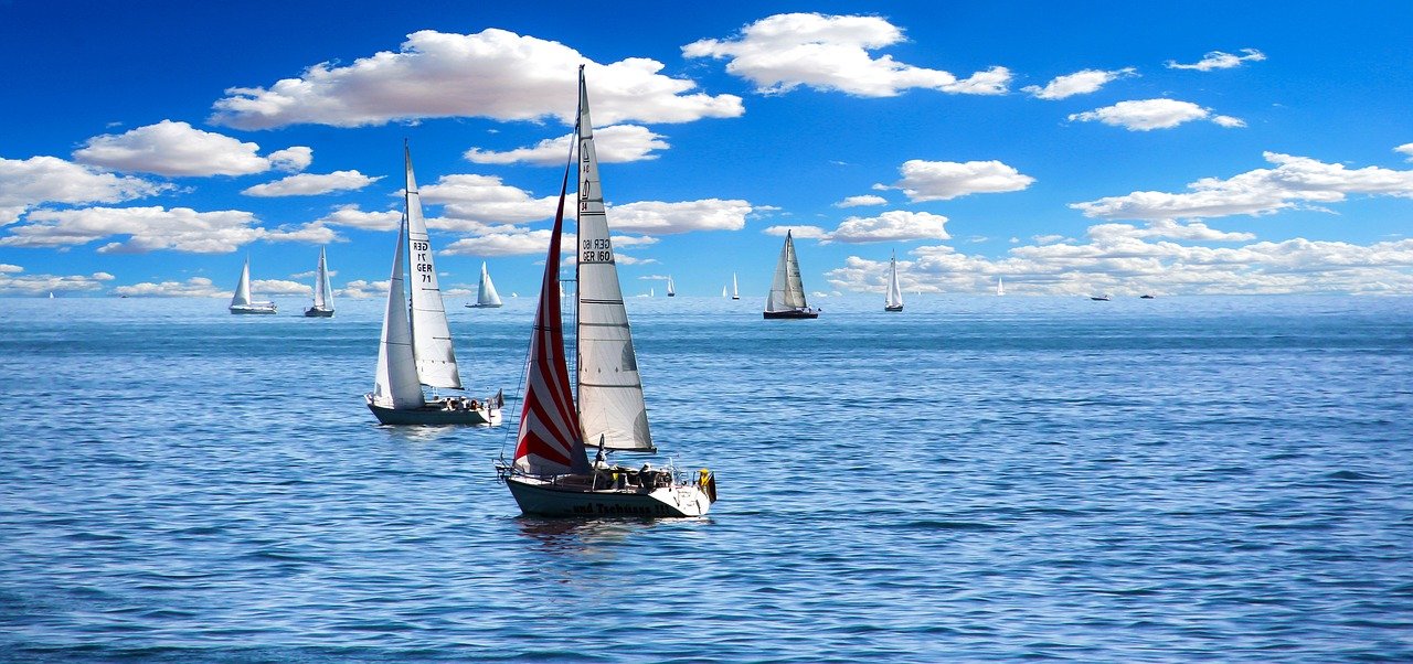 帆船, 帆, 康斯坦茨湖