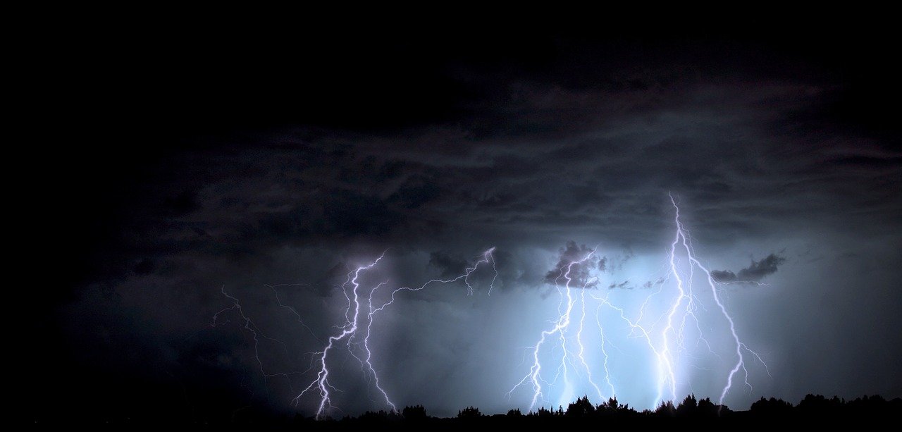 闪电, 风暴, 亚利桑那州