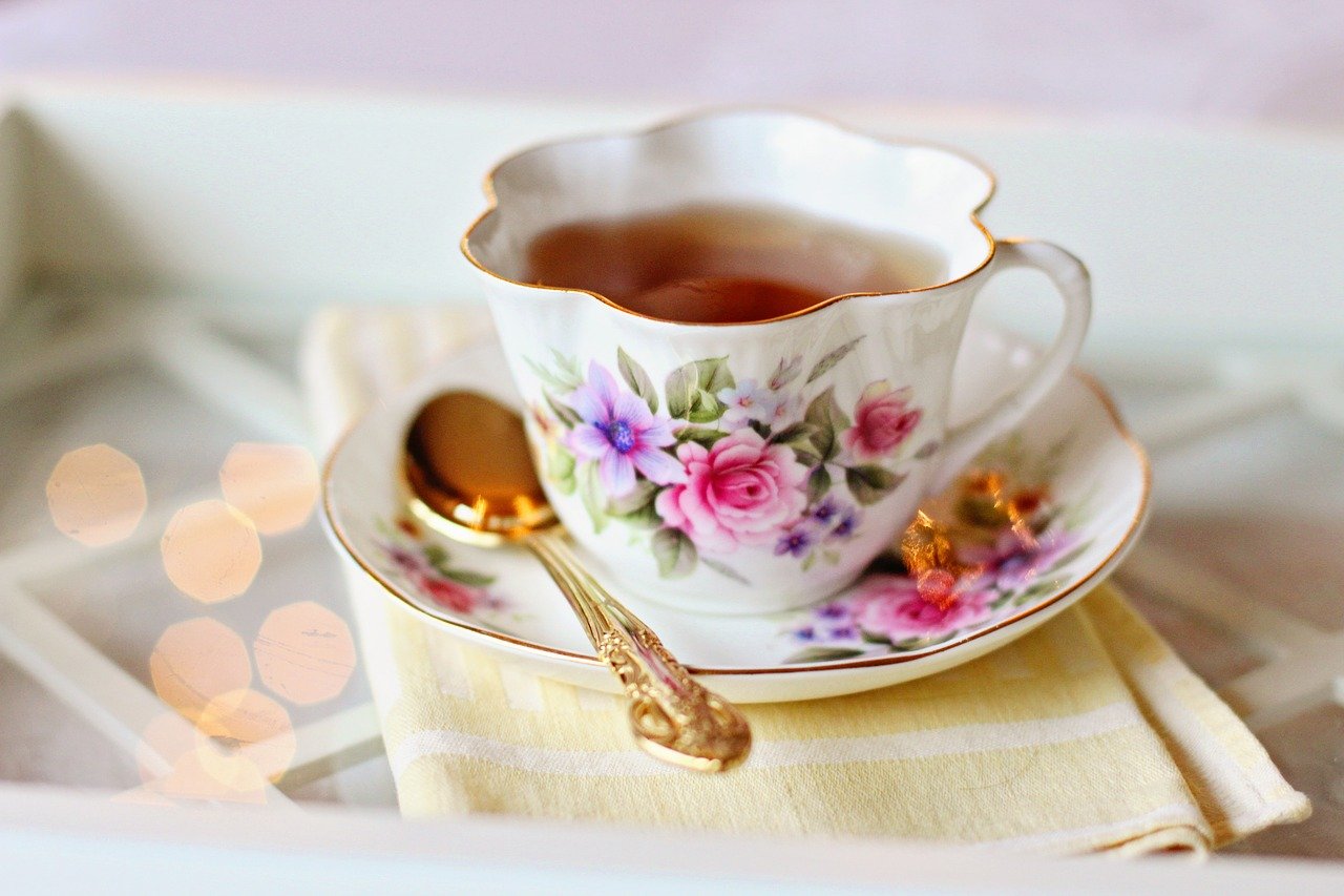 茶杯子, 老式的茶杯, 茶