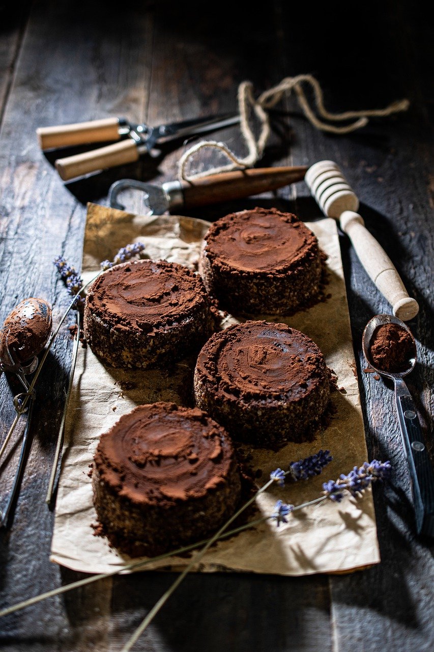 巧克力蛋糕, 蛋糕, 甜点