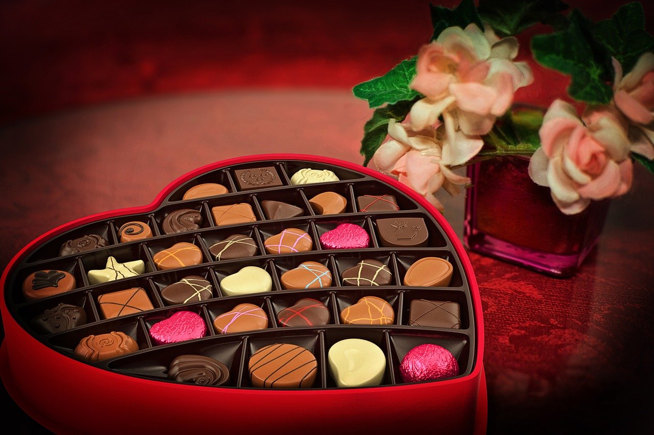 情人节那天, 巧克力, 糖果