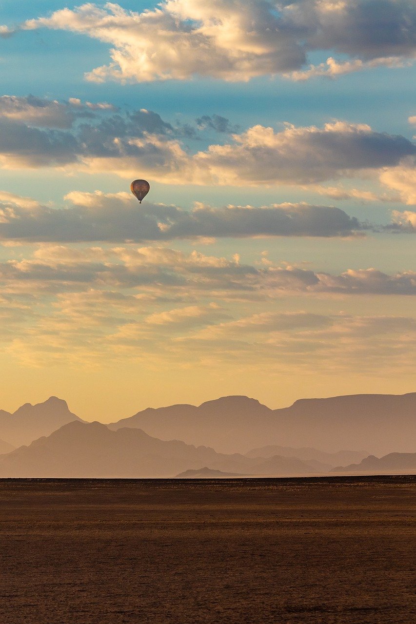 气球, 热气球, 纳米比亚