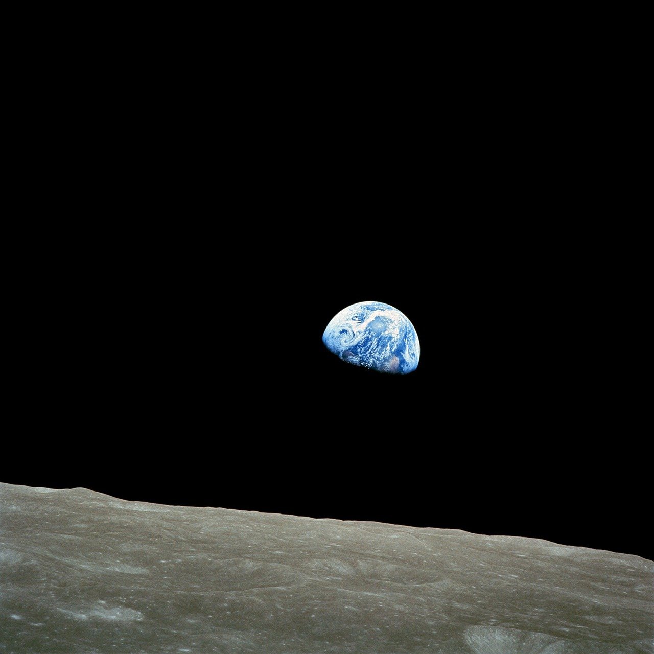地球, 月亮, 月球表面