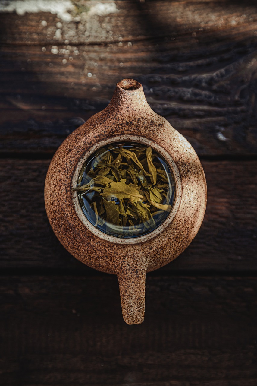 茶壶, 茶, 绿茶