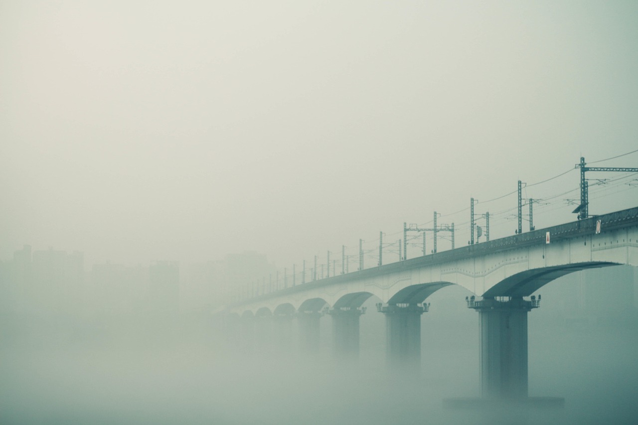 雾, 桥, 有雾