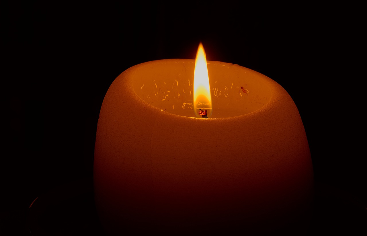 蜡烛, 火焰, 光