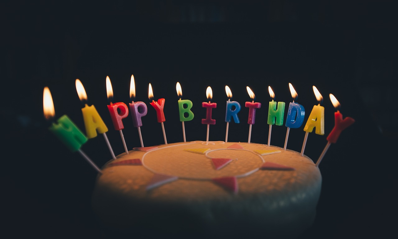 蛋糕, 蜡烛, 生日蛋糕