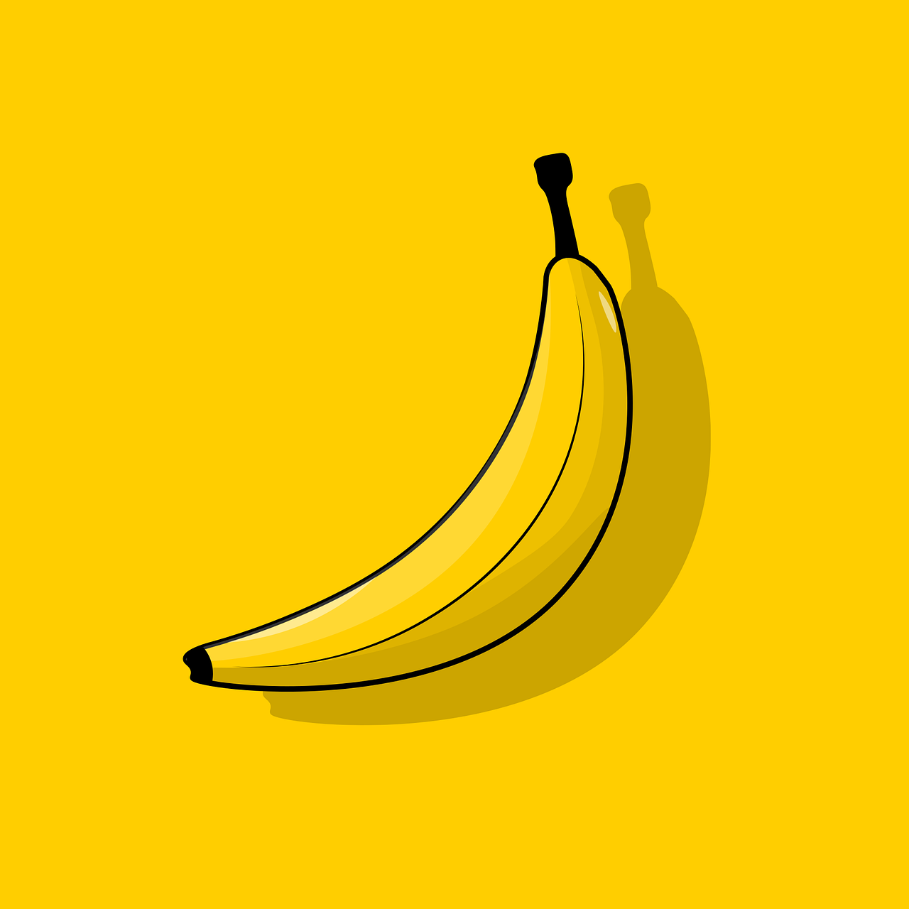 香蕉, 水果, 图标