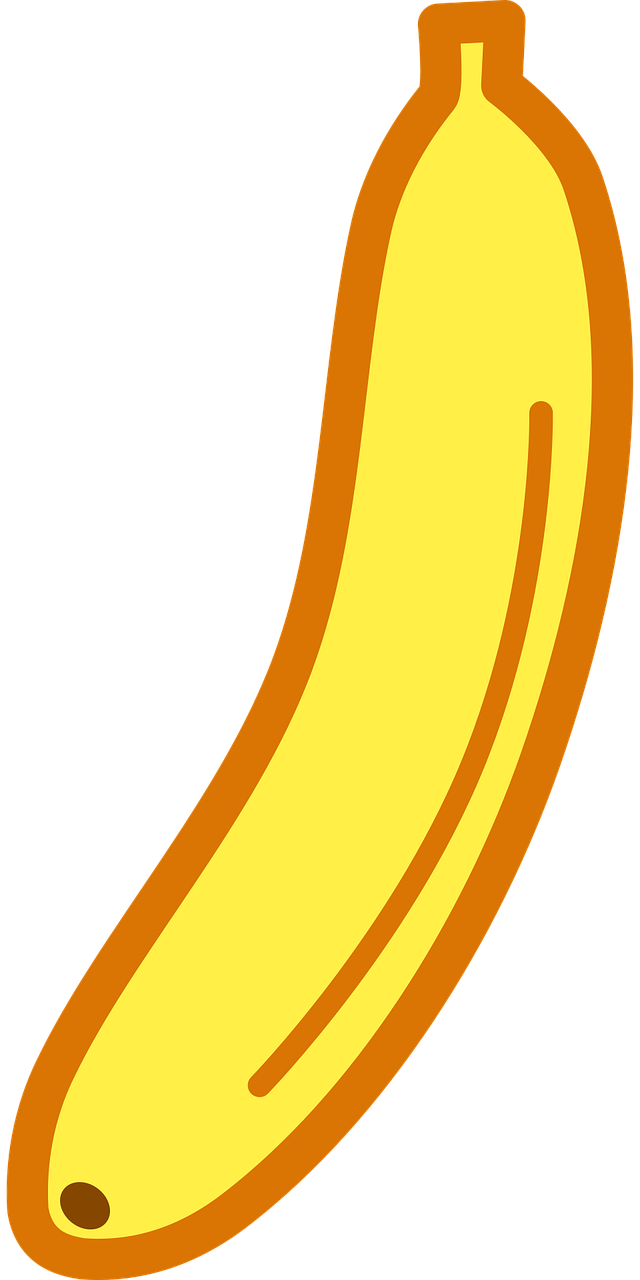 香蕉, 水果, 甜