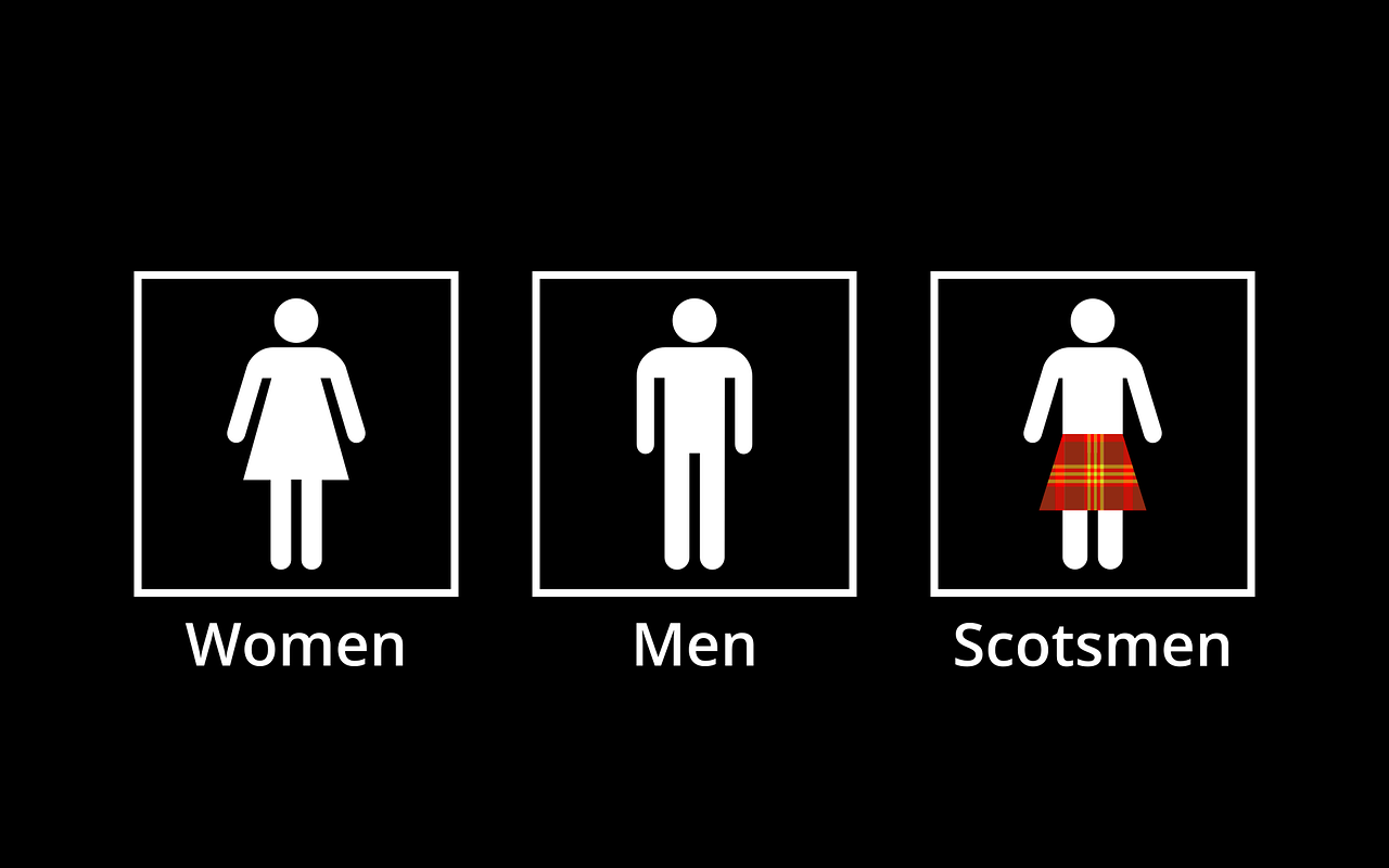 浴室, 性别, 苏格兰