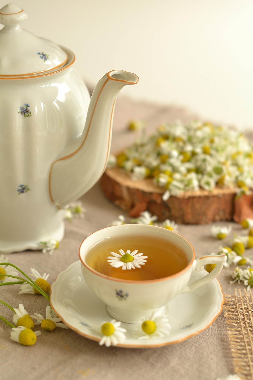 茶, 草药, 甘菊