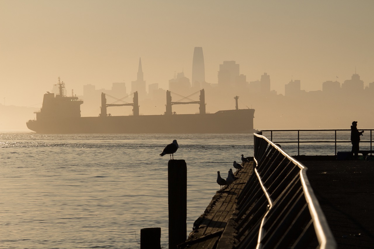 旧金山, 船, 湾
