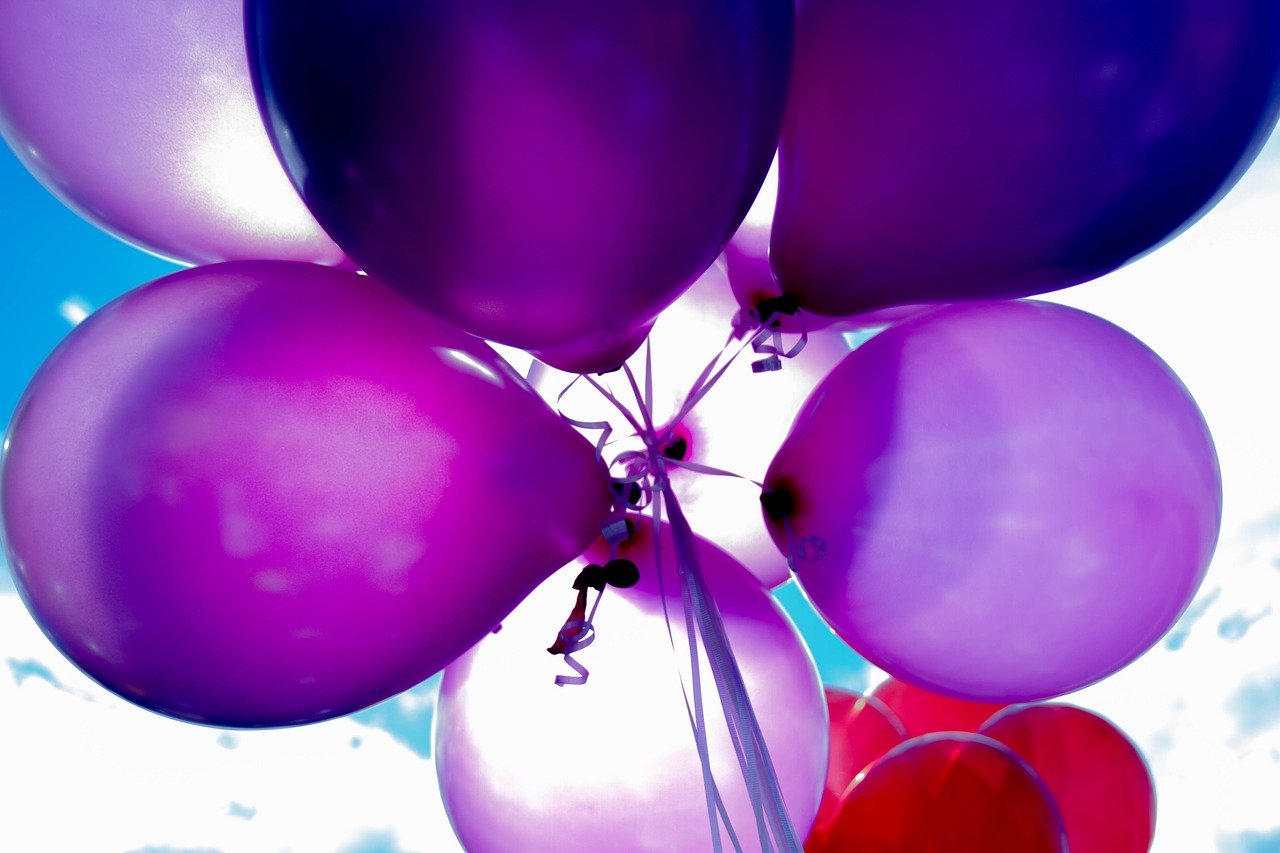 气球, 生日, 庆典