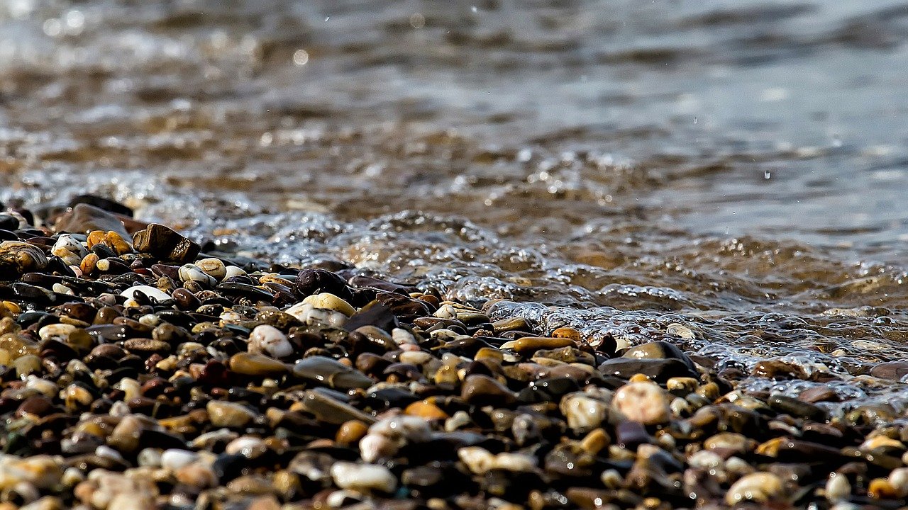 鹅卵石, 海岸, 河