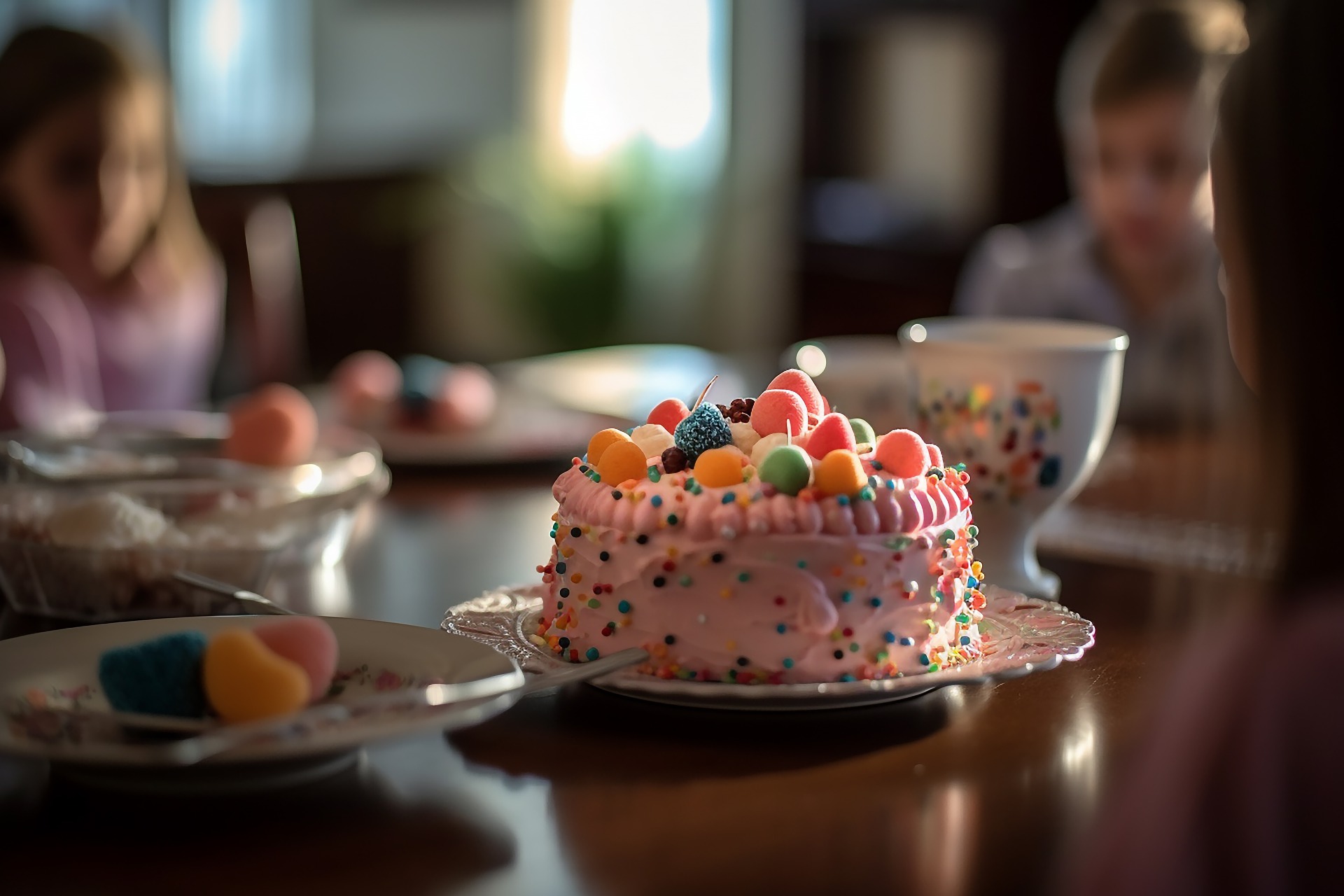 ai产生的, 蛋糕, 生日蛋糕